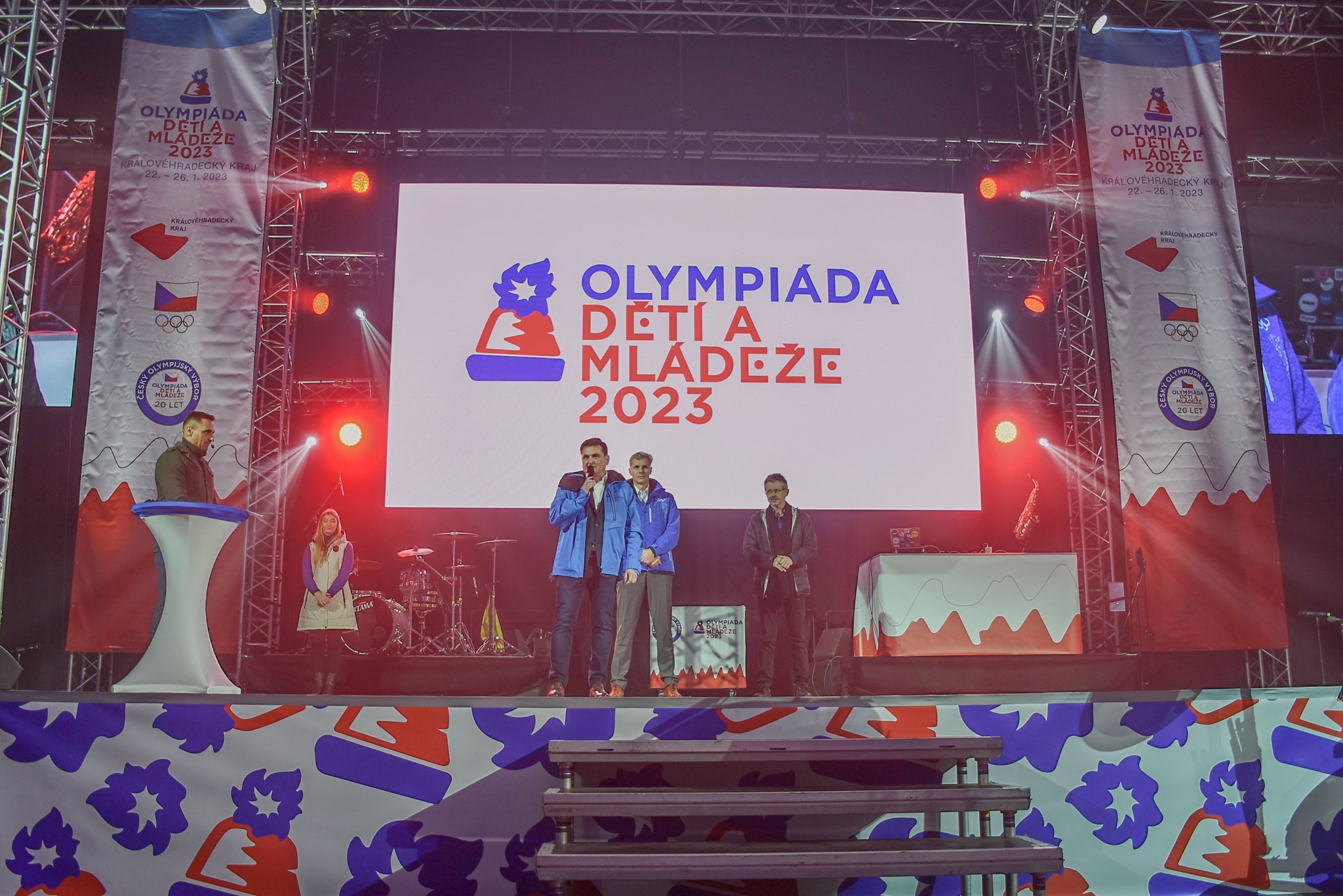 Oheň jubilejní 20. Olympiády dětí a mládeže už hoří 