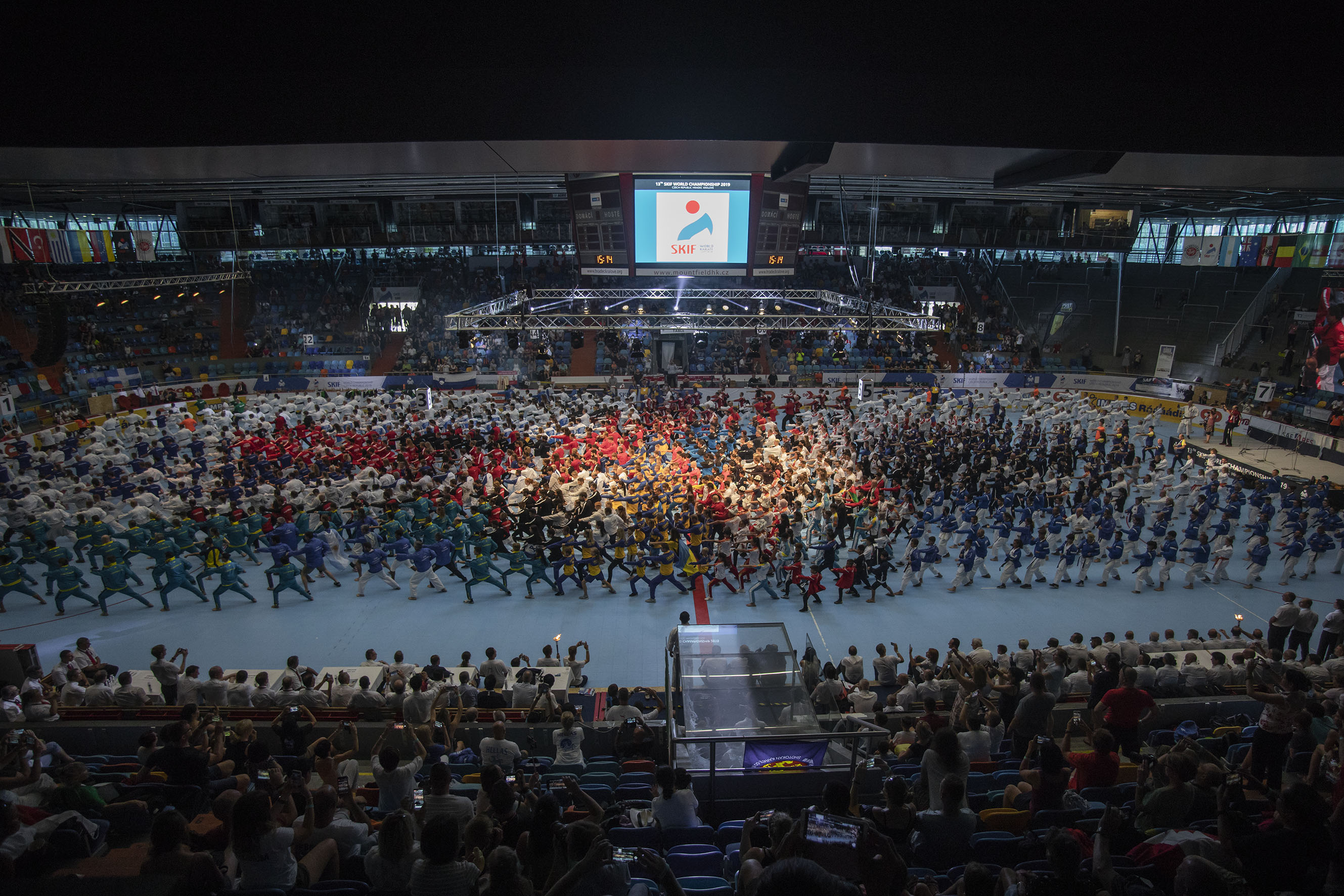 Česká reprezentace na domácím mistrovství světa v karate získala deset medailí