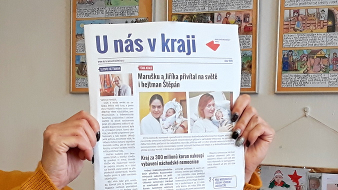 U nás v kraji je volně dostání na informačních centrech