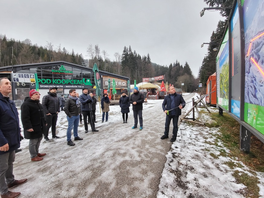 Olympiáda dětí a mládeže ve Špindlu se kvapem blíží. Radní si prohlédli její přípravy