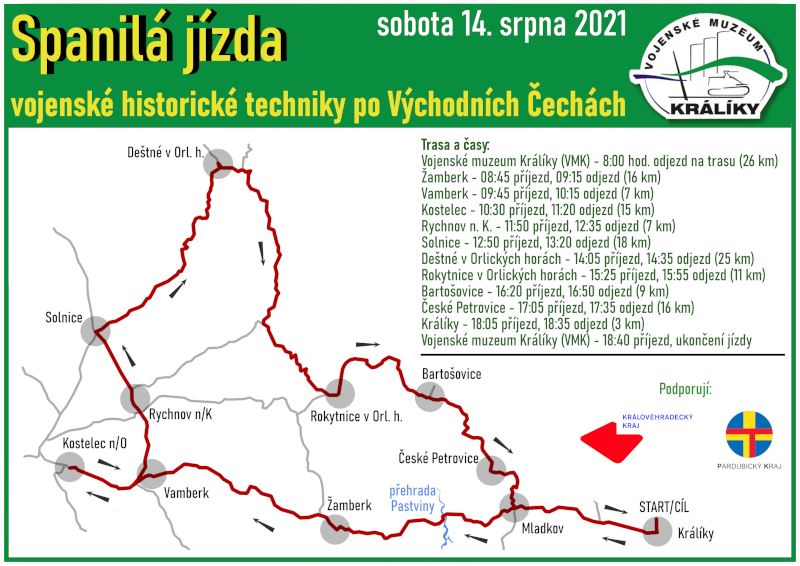 Akci „Cihelna“ nahradí spanilá jízda