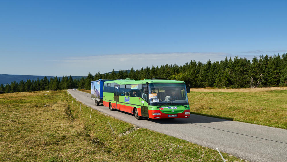 Cyklobusy začnou jezdit po atraktivních turistických oblastech v sobotu 27. května