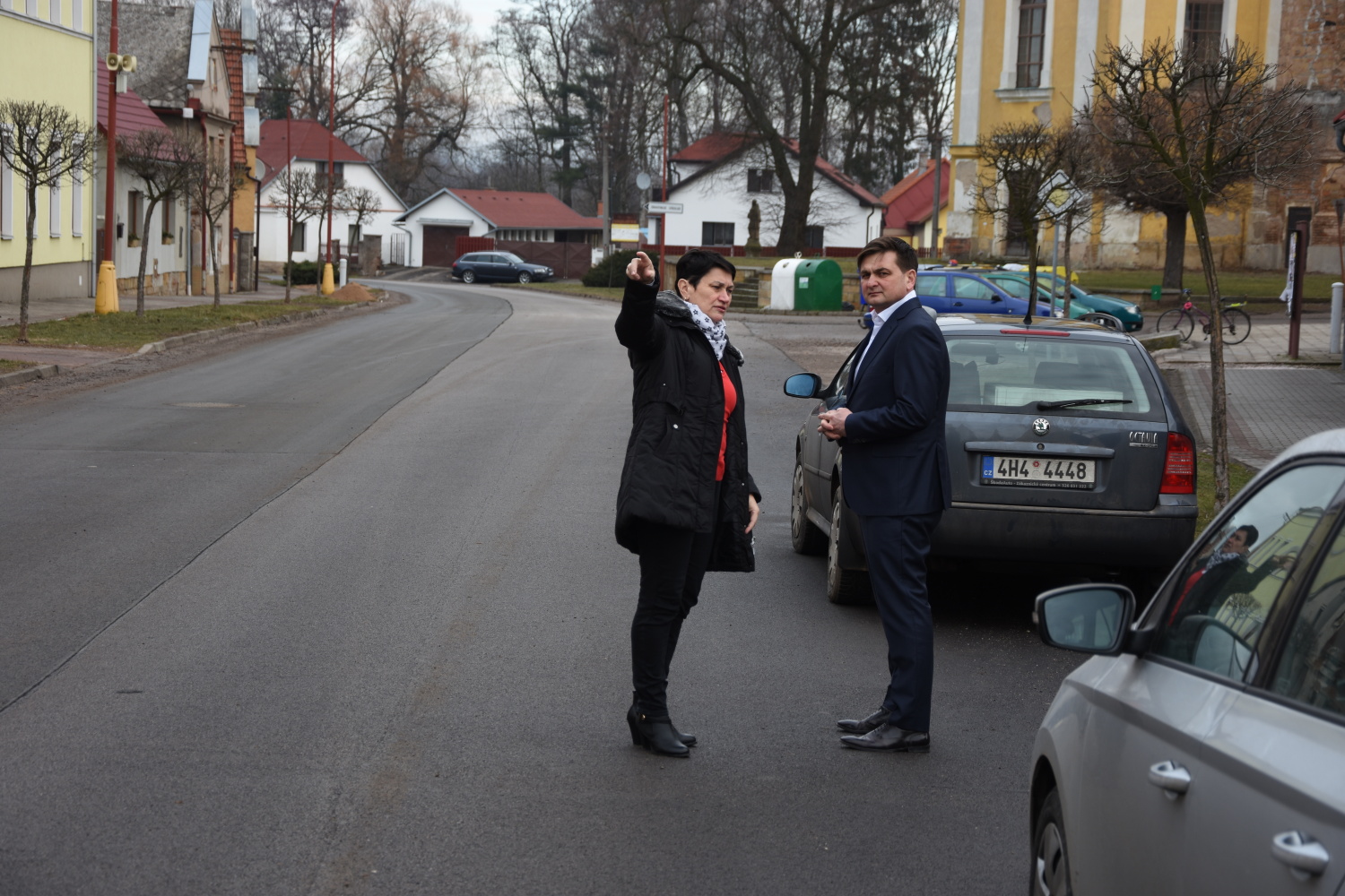 Smidary mají novou kanalizaci. Kraj přispěl dotací i opravou silnice