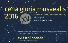 Galerie moderního umění získala zvláštní ocenění v Národní soutěži muzeí Gloria musaealis 2016