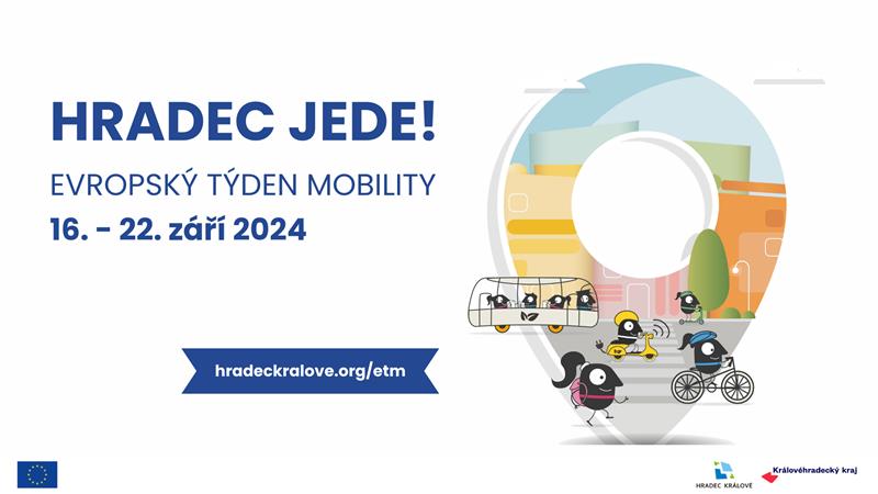 Evropský týden mobility v Hradci Králové začne už v pondělí 