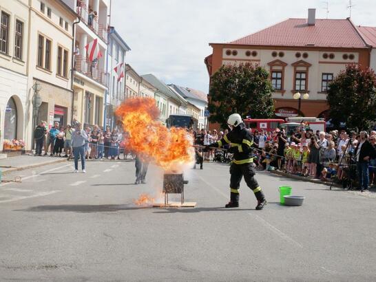 Složky IZS se představily v Dobrušce 