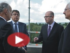 VIDEO: Předseda vlády Bohuslav Sobotka navštívil Královéhradecký kraj