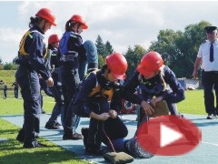 VIDEO: Vítězi Mistrovství ČR v klasických disciplínách CTIF se stali královéhradečtí profesionální hasiči