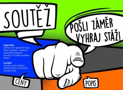 Soutěž „POŠLI ZÁMĚR – VYHRAJ STÁŽ“! 