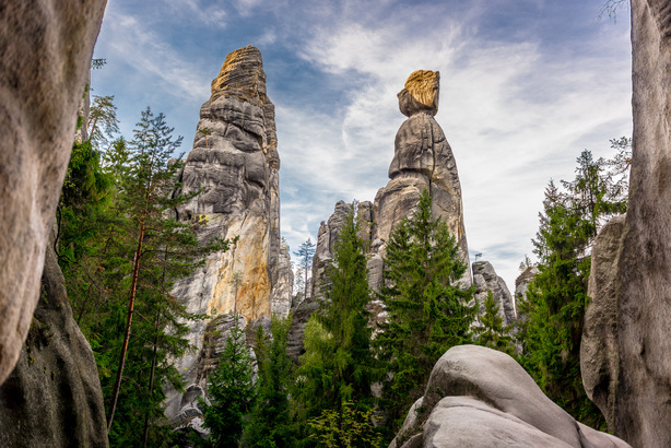 Turisté dojedou ke skalním městům v Adršpachu pohodlně vlakem. Kraj posílil spoje