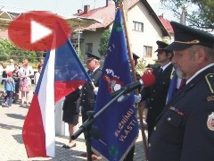 VIDEO: Dobrovolní hasiči v Třebešově oslavili své 130. výročí