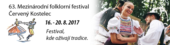 Folklorní festival v Červeném Kostelci přivítá 16 souborů