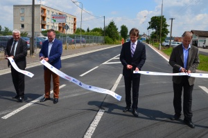 Motoristům byla slavnostně předána další zrekonstruovaná krajská silnice